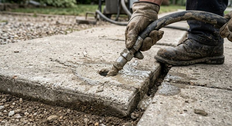 Concrete Mudjacking in Columbus, OH