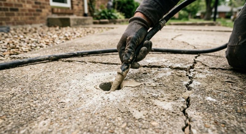 Concrete Settlement Repair in San Antonio, TX