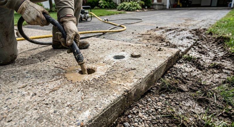 Driveway Slab Lifting in Corpus Christi, TX