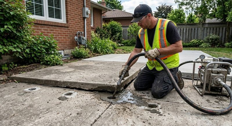 Patio Leveling in Columbus, OH