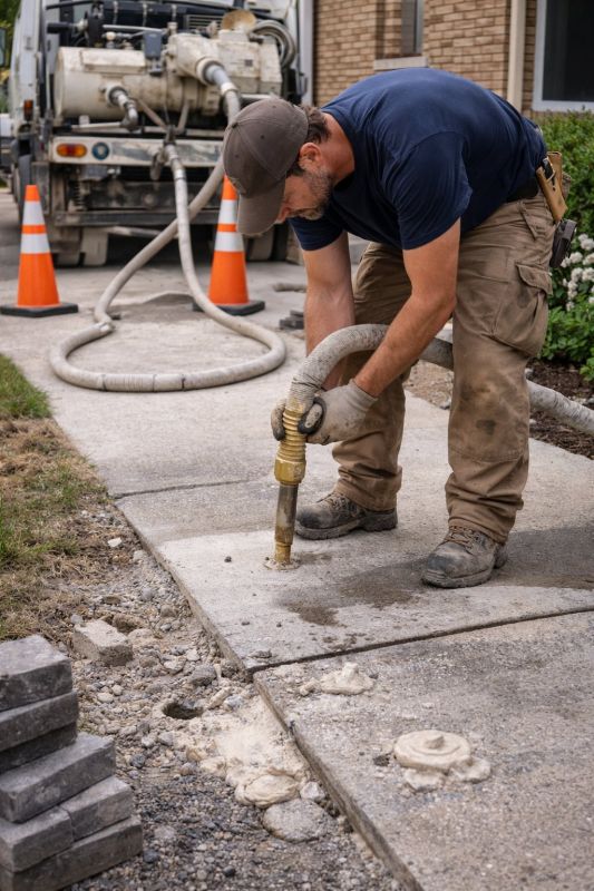 Slab Mudjacking in Des Moines, IA